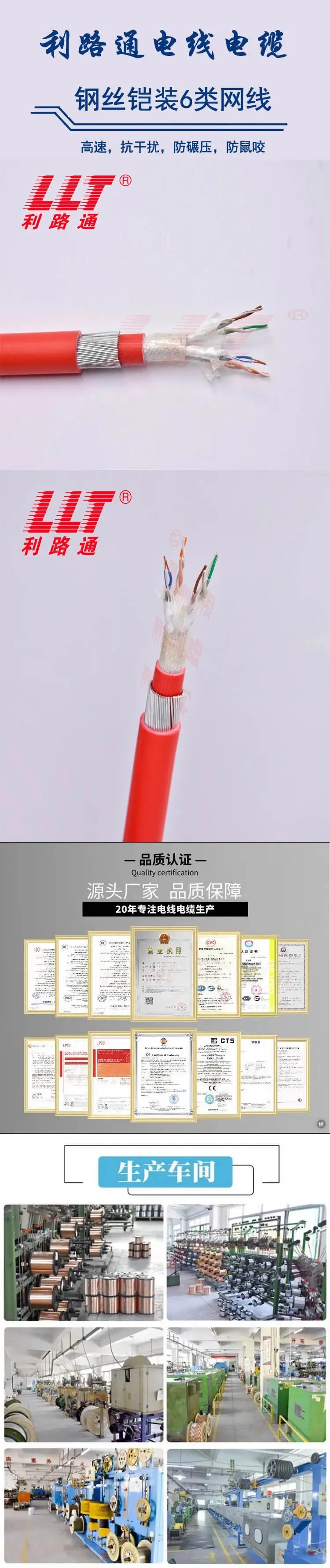 鎧裝6類(lèi)網(wǎng)線(xiàn)
